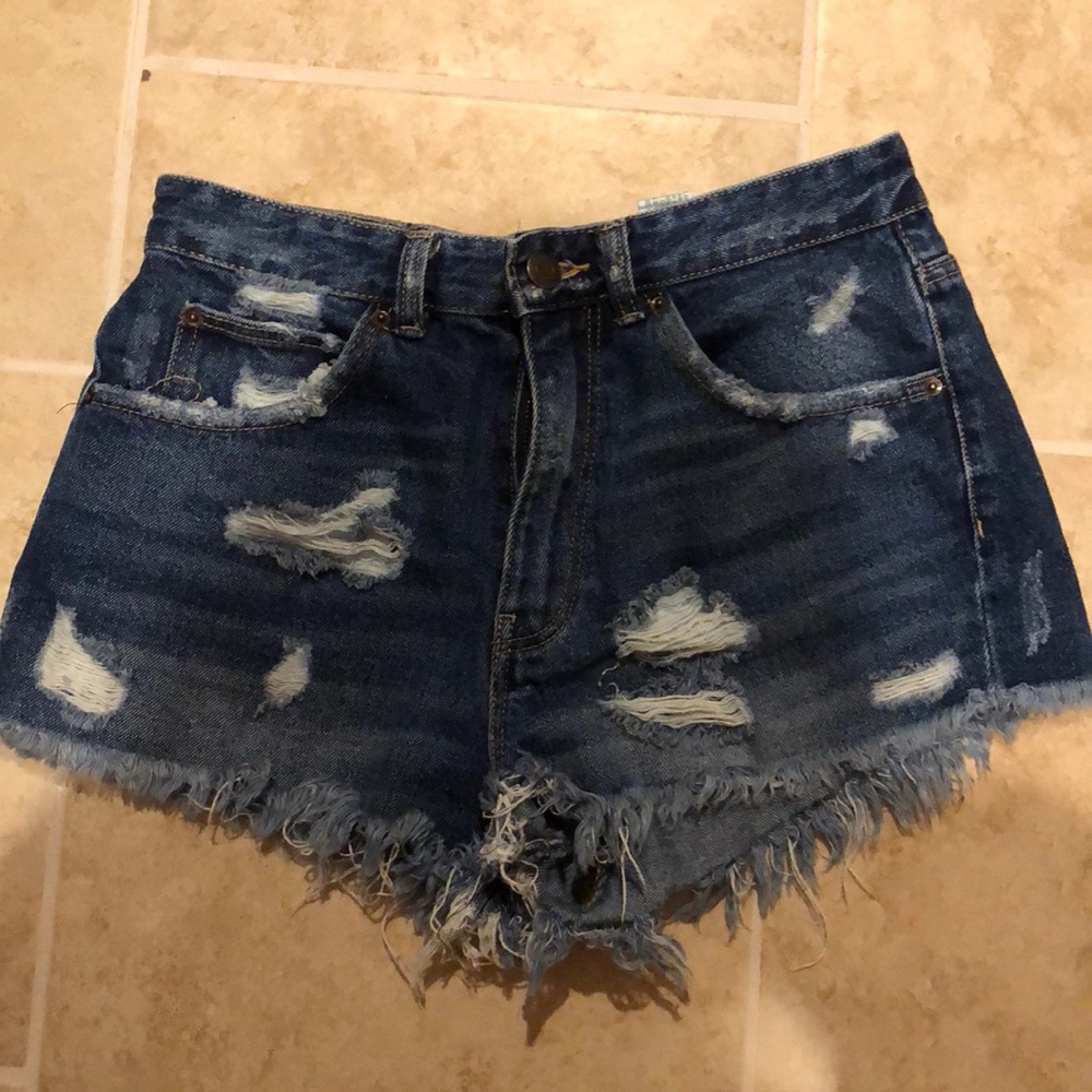 Zara jean shorts